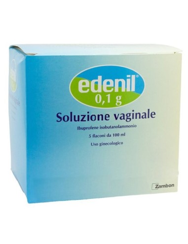 Soluzione Vaginale Ibuprofene 0,1 g - 5 Flaconi