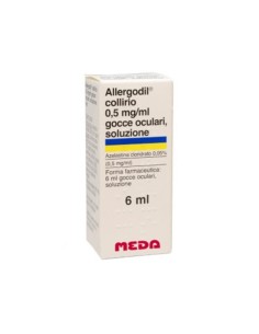 Collirio Azelastina 0,05% per allergie oculari