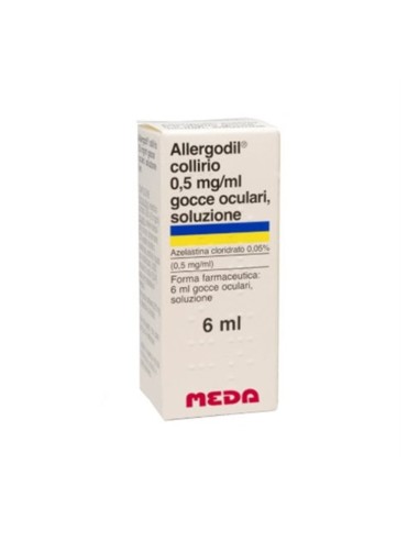 Collirio Azelastina 0,05% per allergie oculari