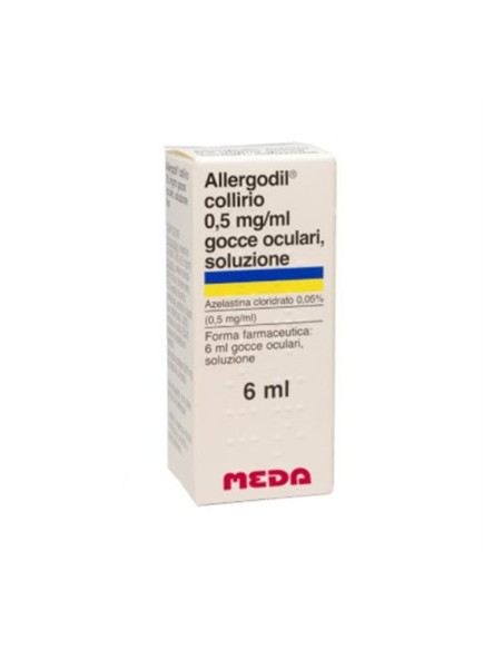 Collirio Azelastina 0,05% per allergie oculari