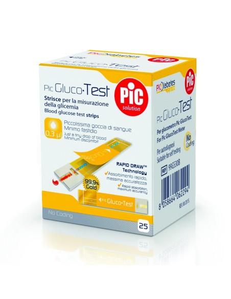 Gluco Test: Misurazione Glicemia con 25 Strisce