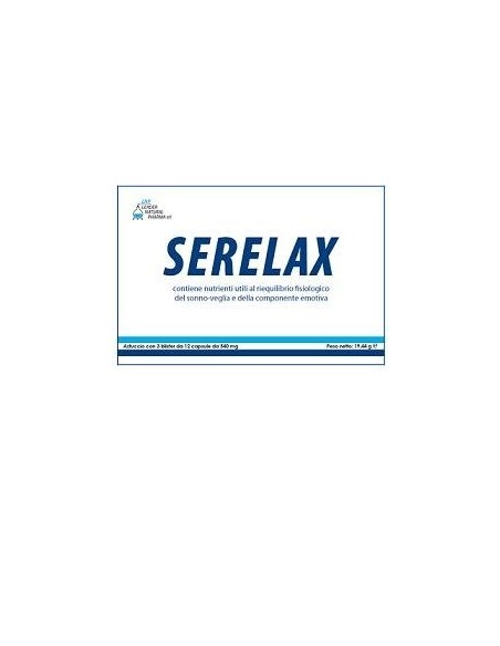Serelax Integratore: benessere quotidiano in 36 capsule