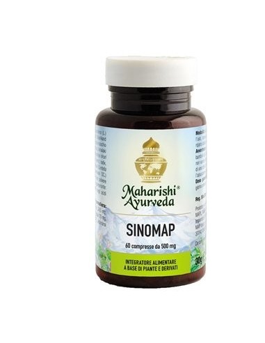 Maharishi Ayurveda Sinomap Integratore Vie Respiratorie 60 Compresse