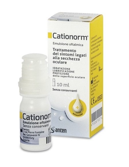 Cationorm Multidose Emulsione Oftalmica Gocce