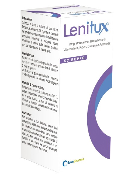 Lenitux Sciroppo Lenitivo Tosse - 100 ml