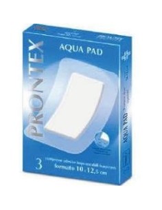 Aqua Pad Garza Adesiva Impermeabile 10x12,5 cm
