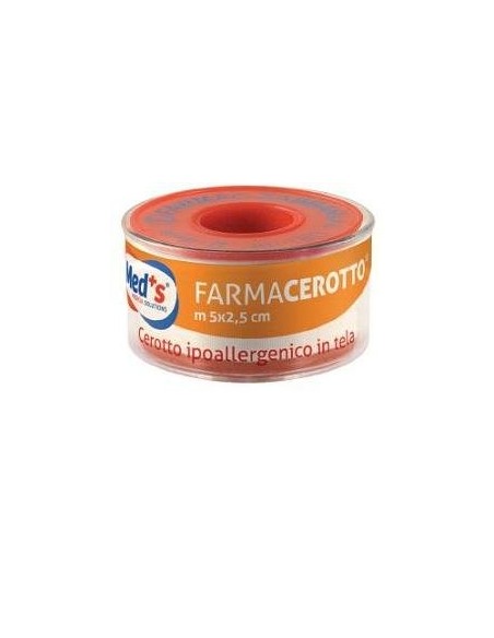 Cerotto Tela in Rocchetto 5m x 2,5cm - Efficace