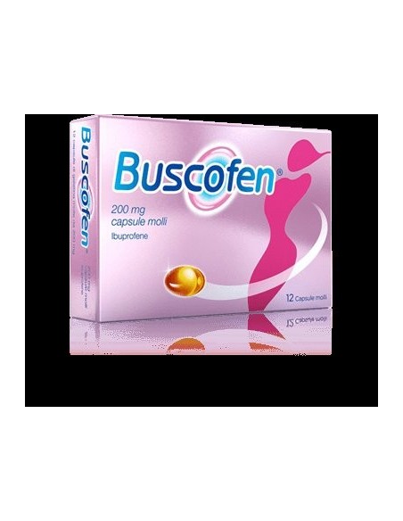 Ibuprofene 200 mg Analgesico Capsule Molli
