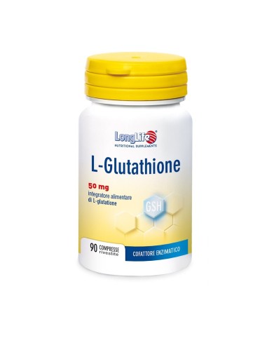 L-Glutatione LongLife 50 mg - Integratore Antiossidante