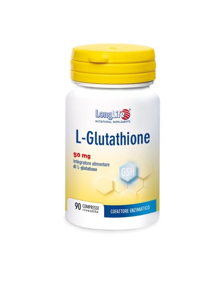 L-Glutatione LongLife 50 mg - Integratore Antiossidante
