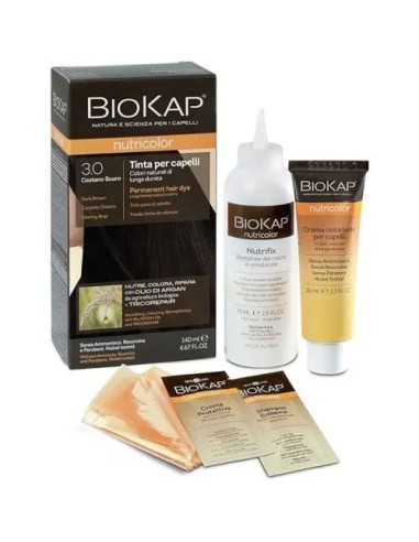 Tinta per Capelli Castano Scuro - Nutricolor 3