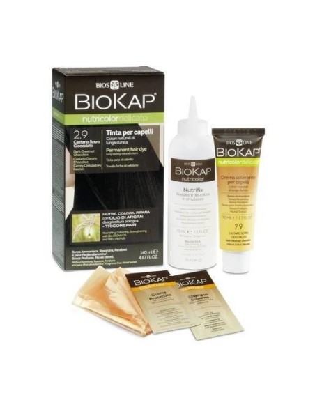 Tinta Capelli Castano Scuro Cioccolato - Nutricolor Delicato
