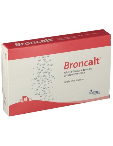 Broncalt Strip Soluzione Irrigazione 10 Flaconcini 5 ml