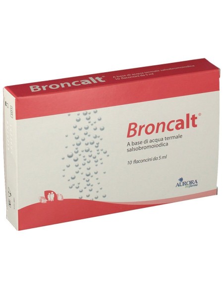 Broncalt Strip Soluzione Irrigazione 10 Flaconcini 5 ml