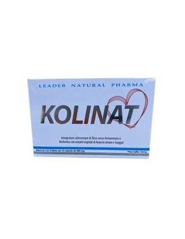 Kolinat Lnp Integratore Controllo Colesterolo 30 Capsule