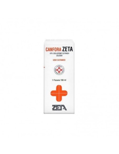 Canfora Zeta 10% Soluzione Cutanea Oleosa 100 ml