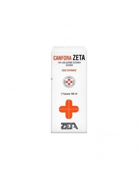 Canfora Zeta 10% Soluzione Cutanea Oleosa 100 ml
