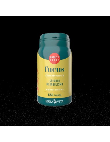 Fucus Integratore Metabolico Erba Vita 125x400 mg