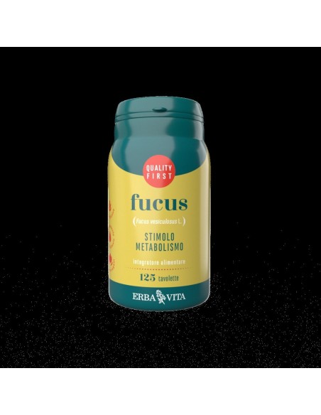 Fucus Integratore Metabolico Erba Vita 125x400 mg