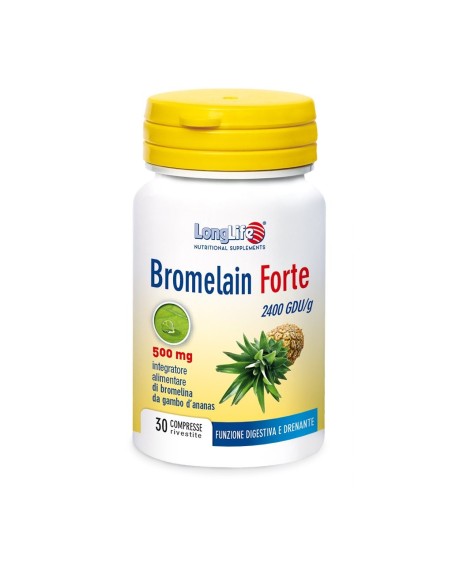 Bromelina 500 mg - Integratore 30 Compresse