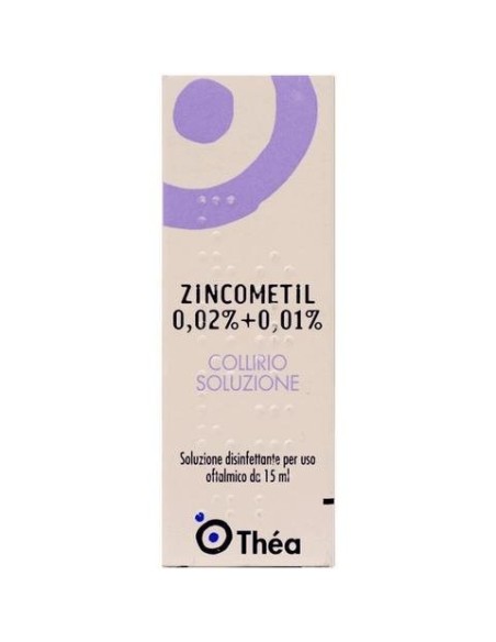 Zinco Solfato Collirio 0,02% + 0,01% 15 ml