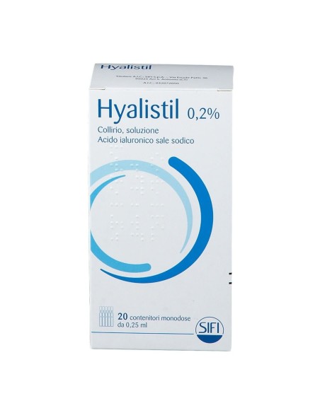 Collirio 0,2% Hyalistil Soluzione Oftalmica