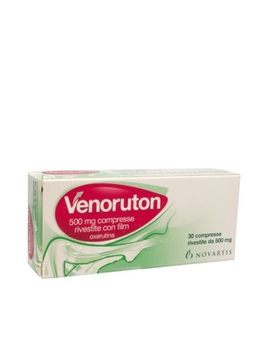 Venoruton 500 mg Oxerutina - Integratori per la Circolazione Venosa | FedelFarma