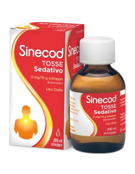 Sinecod Sciroppo Tosse Sedativo 200 ml