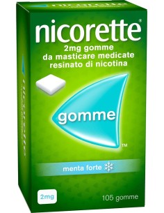 Nicorette Gomme 2 mg Nicotina Menta