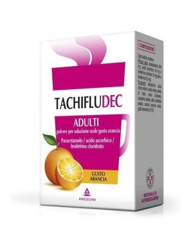 Tachifludec Adulti Polvere Orale Arancia