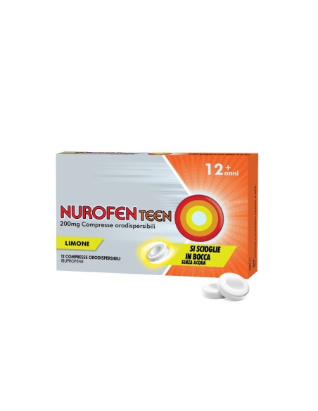 Nurofenteen 200 mg Analgesico Mal di Testa