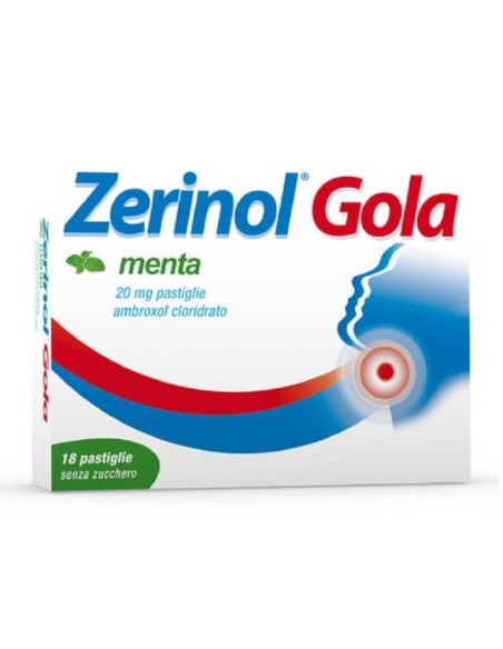 Zerinol Gola Menta 20mg Ambroxolo