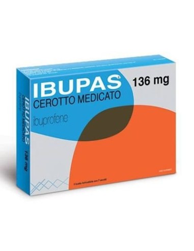 Cerotti medicati ibuprofene 136 mg
