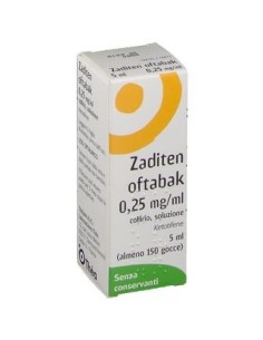 Ketotifene collirio: Sollievo allergie oculari