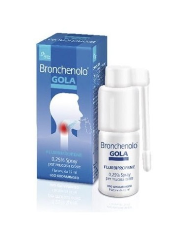 Bronchenolo Gola 0,25% Spray Gola 15 ml