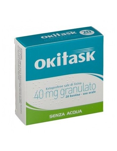 Ketoprofene 40 mg Sale di Lisina - Bustine
