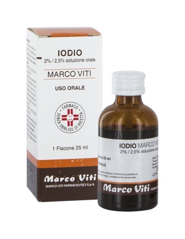 Iodio liquido 2% Soluzione Orale 25 ml