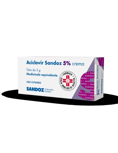 Aciclovir 5% Crema Antivirale