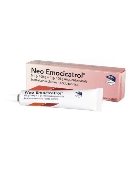 Neo-Emocicatrol Unguento Nasale 1mg/g 20mg/g