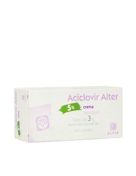 Aciclovir crema 5% per herpes - cura rapida
