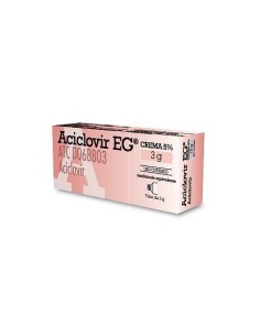 Aciclovir EG 5% Crema Contro Herpes 3 g