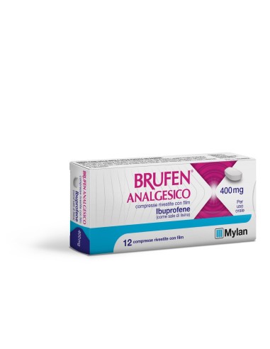 Ibuprofene 400 mg Analgesico - 12 Compresse