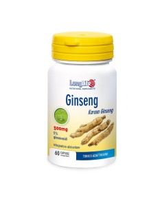 Longlife Ginseng 5% Integratore Energetico 60 Capsule