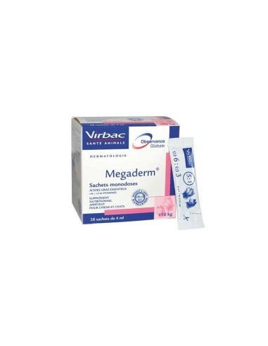 Megaderm Integratore Cani e Gatti 32x4ml