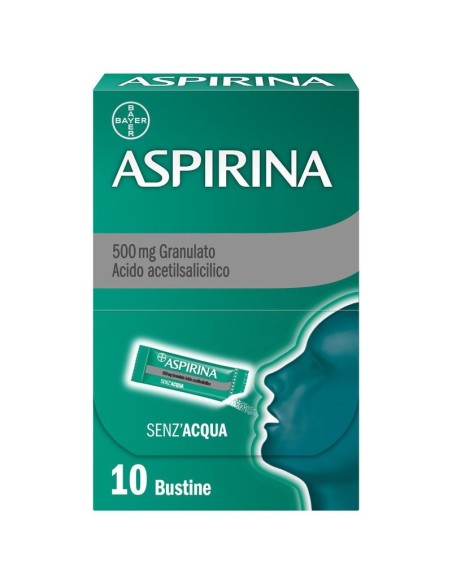 Aspirina in Granuli Senz'Acqua Antidolorifico