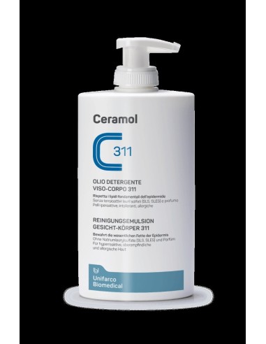 Olio Detergente Viso Corpo Ceramol 311