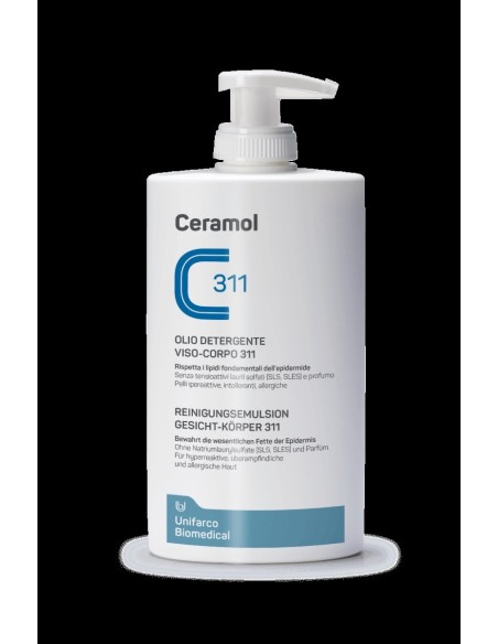 Olio Detergente Viso Corpo Ceramol 311