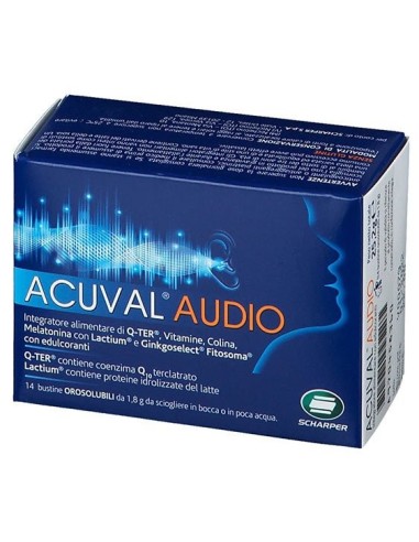 Integratore per l'udito Acuval - 14 bustine