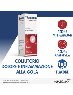 Flurbiprofene Collutorio Dolore Gola 160 ml