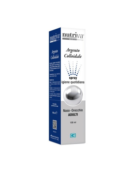 Argento colloidale naso e orecchie - 100 ml